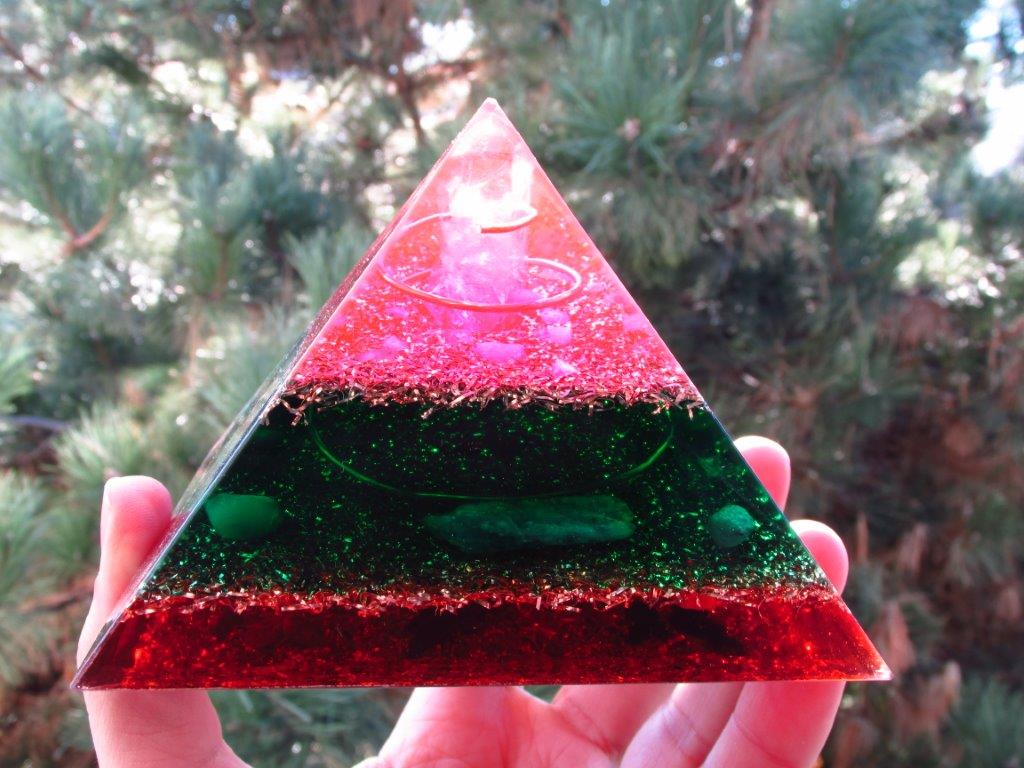 Love Soulmate Orgone Pyramid