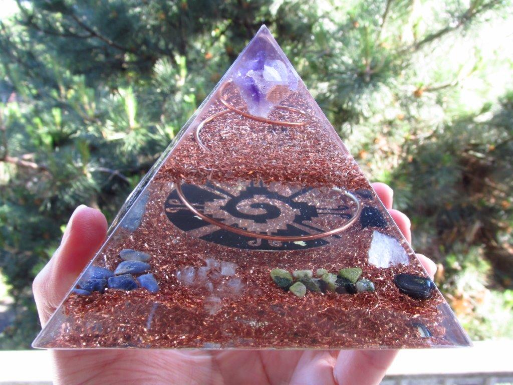 Galactic Butterfly Orgone Pyramid