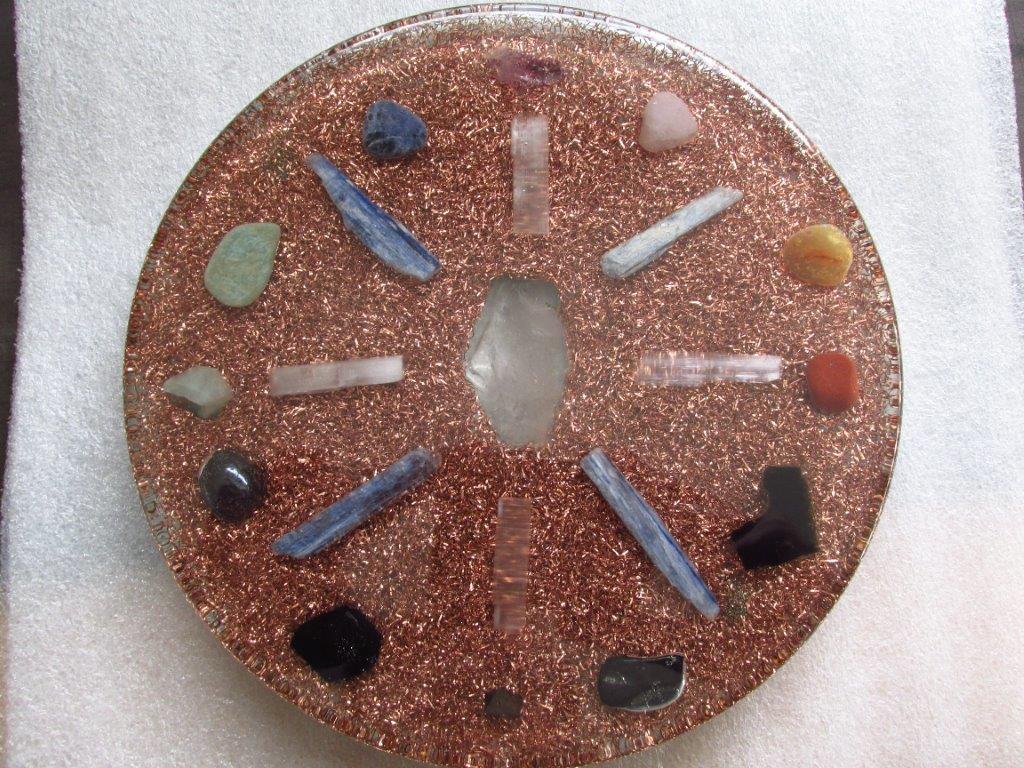Orgone Charging & Clearing Plate - Clear