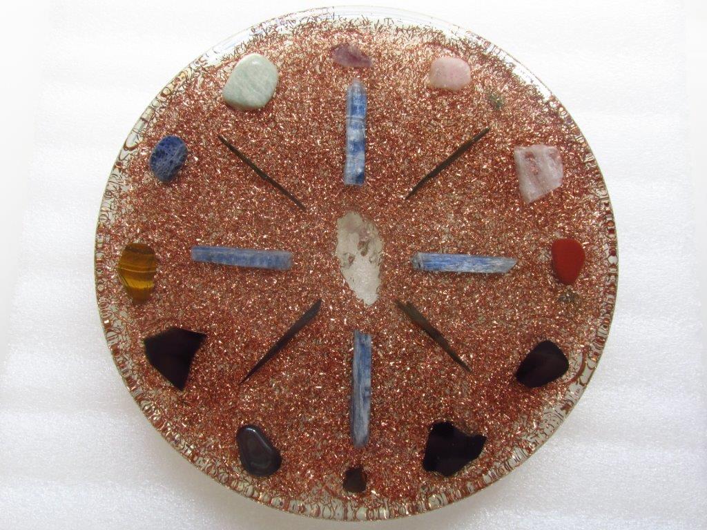 Orgone Charging & Clearing Plate - Clear