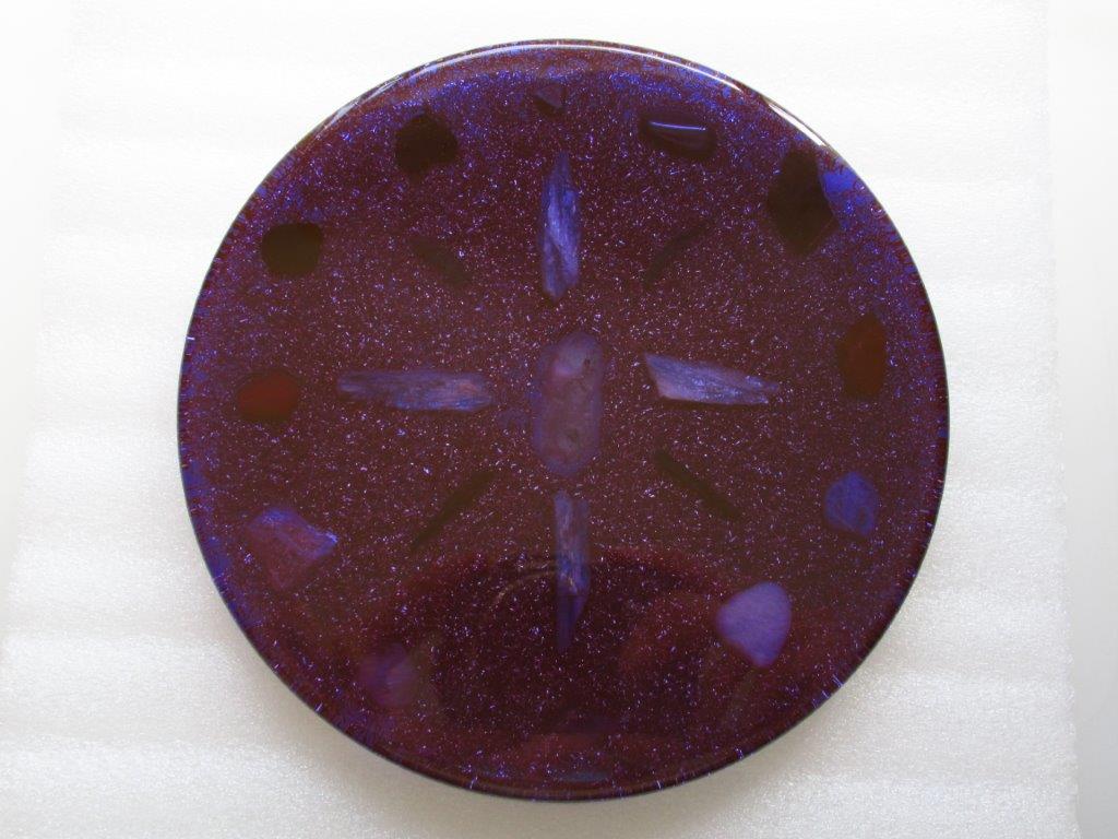 Orgone Charging & Clearing Plate - Violet